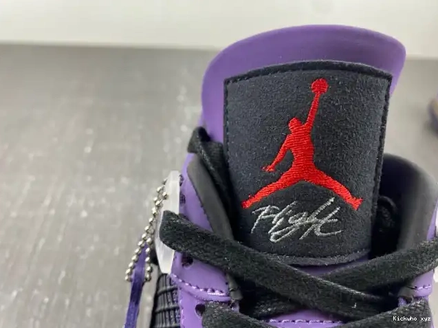 (FRIENDS SCOTT 4 TRAVIS LN4 RETRO JORDAN PURPLE FAMILY) AND 766296 0514